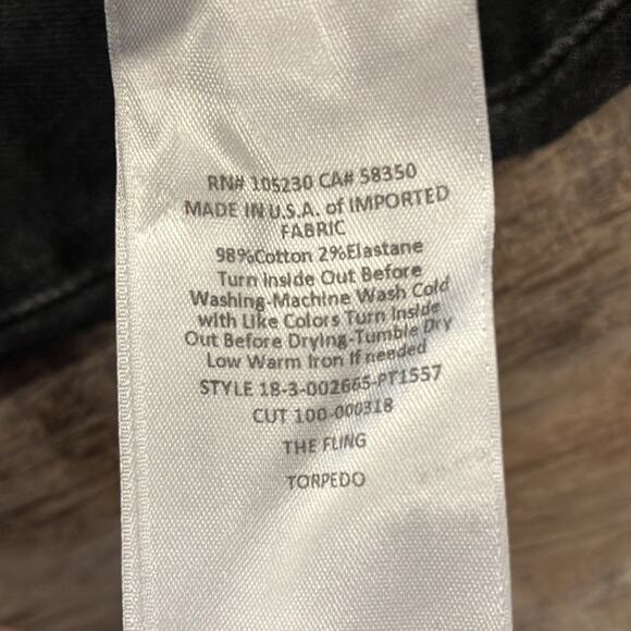 CURRENT ELLIOT The Fling Torpedo Charcoal Grey Skinny Leg Jeans Size 26 - Picture 4 of 8